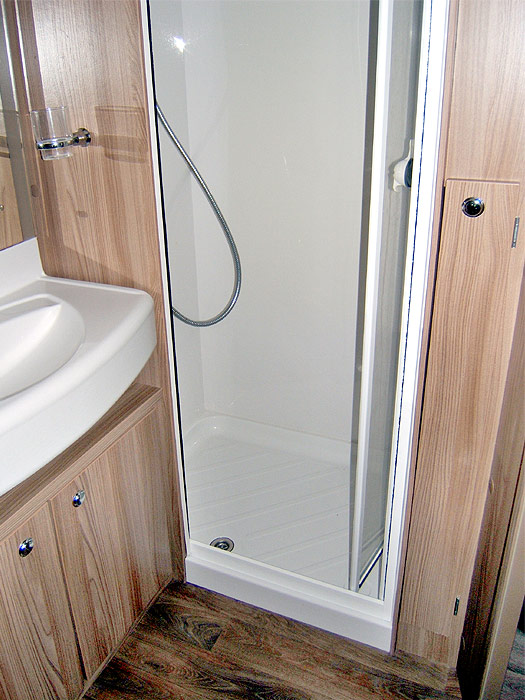 Milan Washbasin & Shower Cubicle - Used Caravan